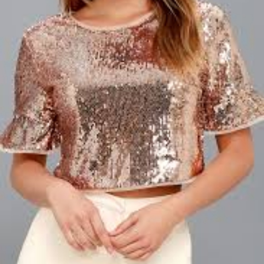 Lulu’s sequin top